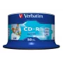 Verbatim CD-R AZO Wide Inkjet Printable no ID 700 MB 52x 50 uds.