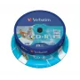 Verbatim CD-R AZO Wide Inkjet Printable 700 MB 52x 25 uds.