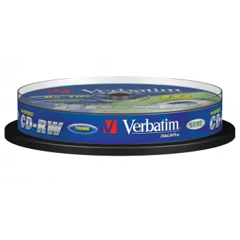Verbatim CD-RW 12x 700 MB 10 uds.