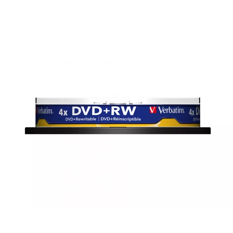 Verbatim DVD+RW Matt Silver 4,7 GB 10 uds.