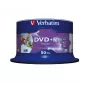 Verbatim DVD+R Wide Inkjet Printable No ID Brand, DVD+R, 120 mm, imprimible, spindel, 50 uds., 4,7 GB