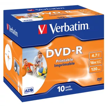 Verbatim 43521 DVD sin imprimir 4,7 GB DVD-R 10 uds.