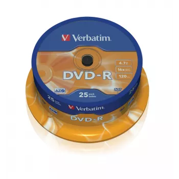 Verbatim 43667 4,7 GB DVD-R 25 uds.