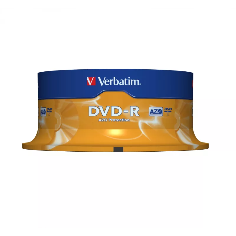 Verbatim DVD-R 4,7 GB 16x, Spindle, 25 uds. (43522)