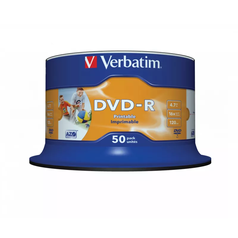 Verbatim 43533 DVD virgen 4,7 GB DVD-R 50 uds.