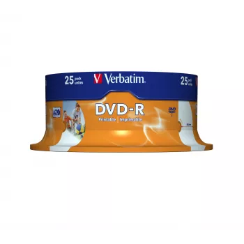 Verbatim 43538 DVD virgen 4,7 GB DVD-R 25 uds.