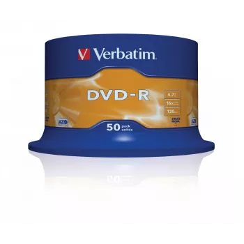 Verbatim DVD-R Matt Silver 4,7 GB 50 uds.