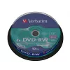 Verbatim DVDVER00072B, DVD-RW, spindel, 10 uds., 4,7 GB