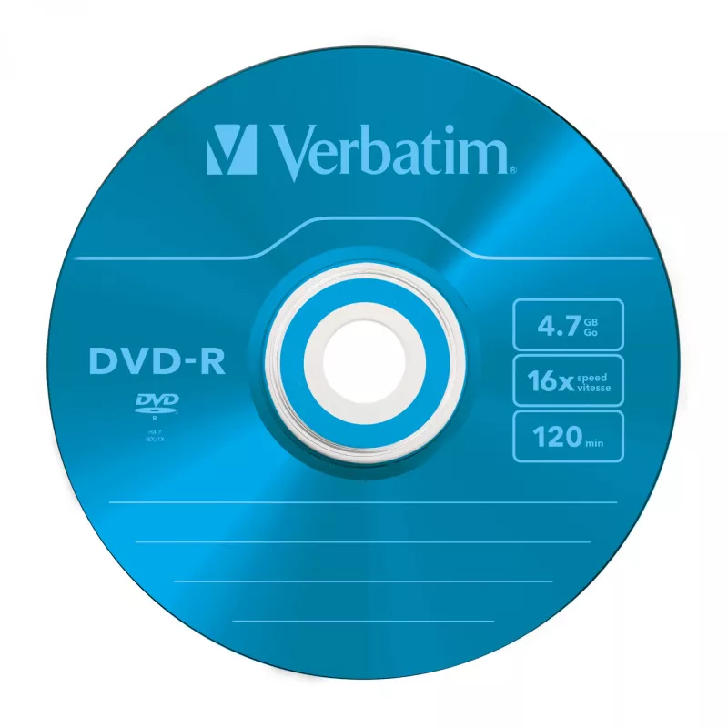 Verbatim DVD-R Colour 4,7 GB 5 uds.