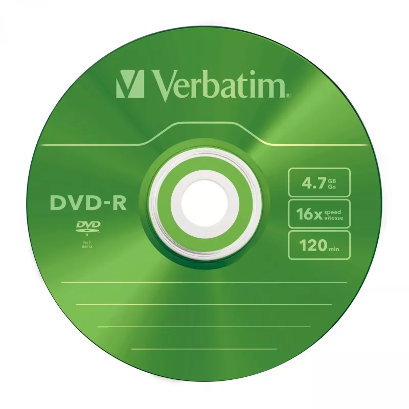 Verbatim DVD-R Colour 4,7 GB 5 uds.