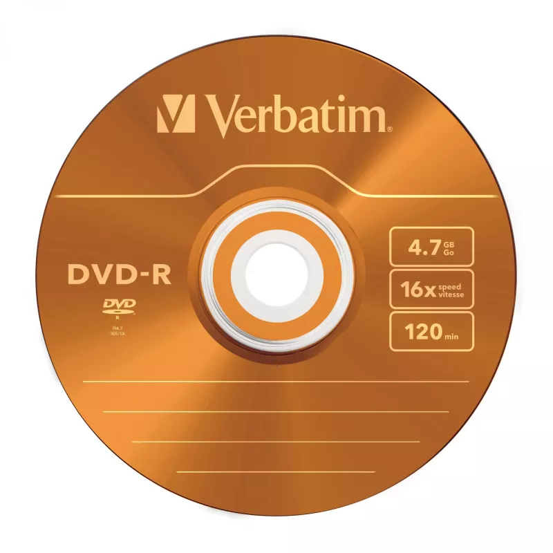 Verbatim DVD-R Colour 4,7 GB 5 uds.