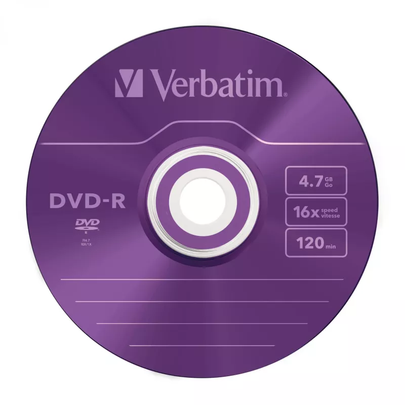 Verbatim DVD-R Colour 4,7 GB 5 uds.