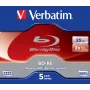 Verbatim 43615 disco virgen Blu-Ray Disc BD-RE 25 GB 5 uds.