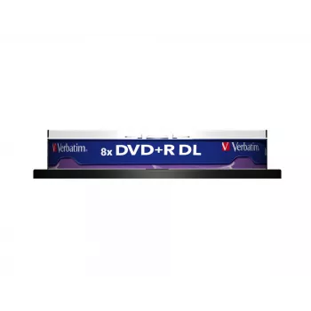 Verbatim VB-DPD55S1, DVD+R DL, 120 mm, spindel, 10 uds., 8,5 GB