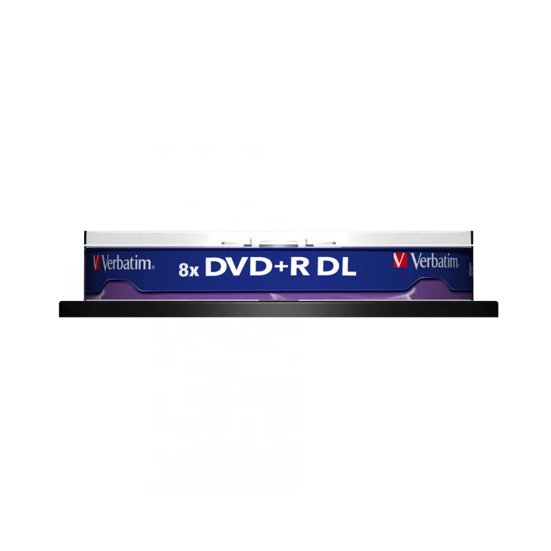 Verbatim VB-DPD55S1, DVD+R DL, 120 mm, spindel, 10 uds., 8,5 GB