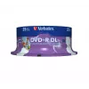 Verbatim 43667 DVD virgen 8,5 GB DVD+R DL 25 uds.