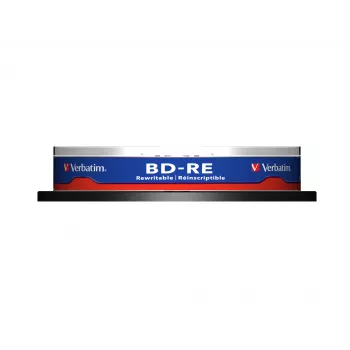 Verbatim BD-RE SL 25GB 2x spindel pack de 10 10 uds.