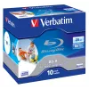 Verbatim BD-R SL 25GB 6x Printable pack de 10 caja jewel 10 uds.