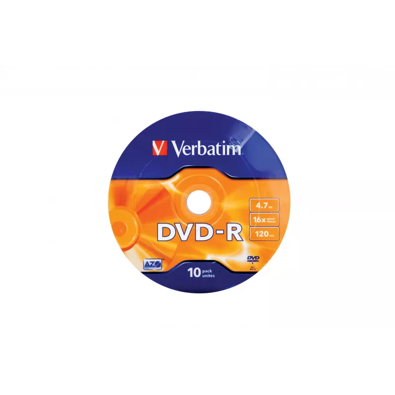 Verbatim DVD-R mate plata 16x 4,7 GB 10 uds.