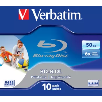 Verbatim 43736 discos BD-R 50 GB 10 uds.