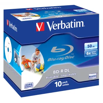 Verbatim 43736 discos BD-R 50 GB 10 uds.