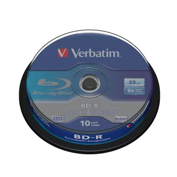 Verbatim BD-R SL 25GB 6x pack de 10 spindel 10 uds.