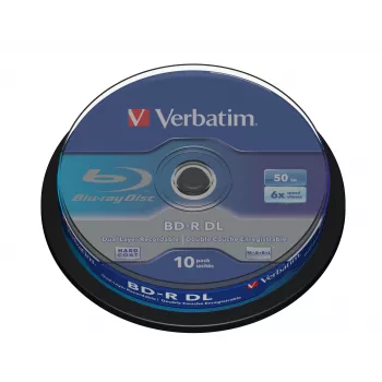 Verbatim 43746 disco Blu-Ray BD-R no grabado 50 GB 10 uds.
