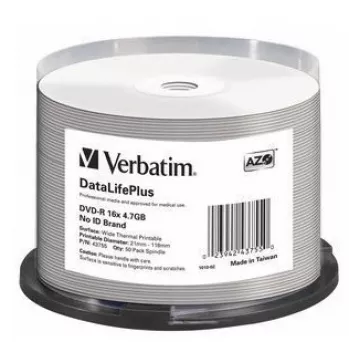 Verbatim DataLifePlus 4,7 GB DVD-R 50 uds.