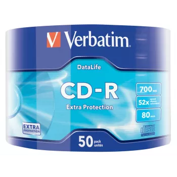 Verbatim CD-R Extra Protection 700 MB 52x 50 uds.