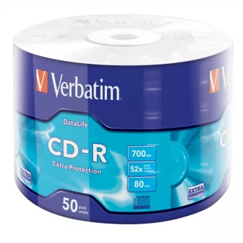 Verbatim CD-R Extra Protection 700 MB 52x 50 uds.
