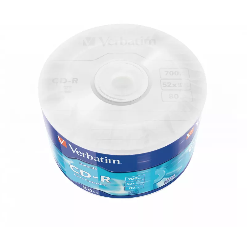 Verbatim CD-R Extra Protection 700 MB 52x 50 uds.