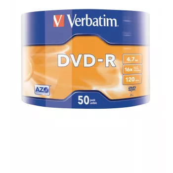 Verbatim DVD-R mate plata pack de 50 wrap spindle