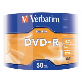 Verbatim 43791 discos DVD-R 4,7 GB DVD-R 50 uds.