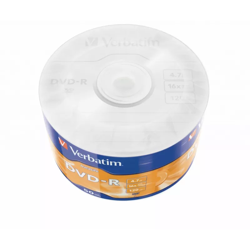 Verbatim 43791 discos DVD-R 4,7 GB DVD-R 50 uds.