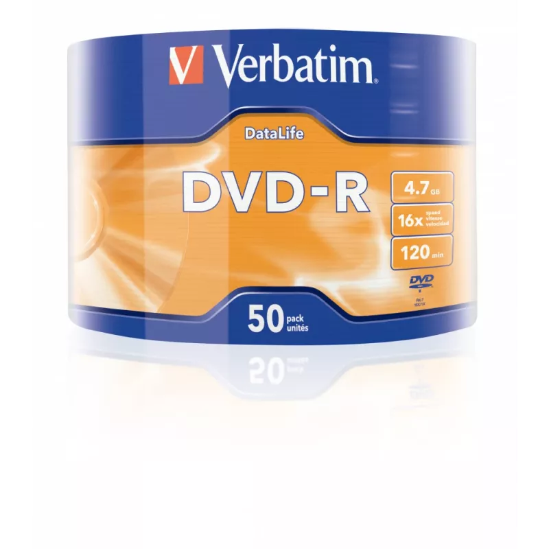 Verbatim 43791 discos DVD-R 4,7 GB DVD-R 50 uds.