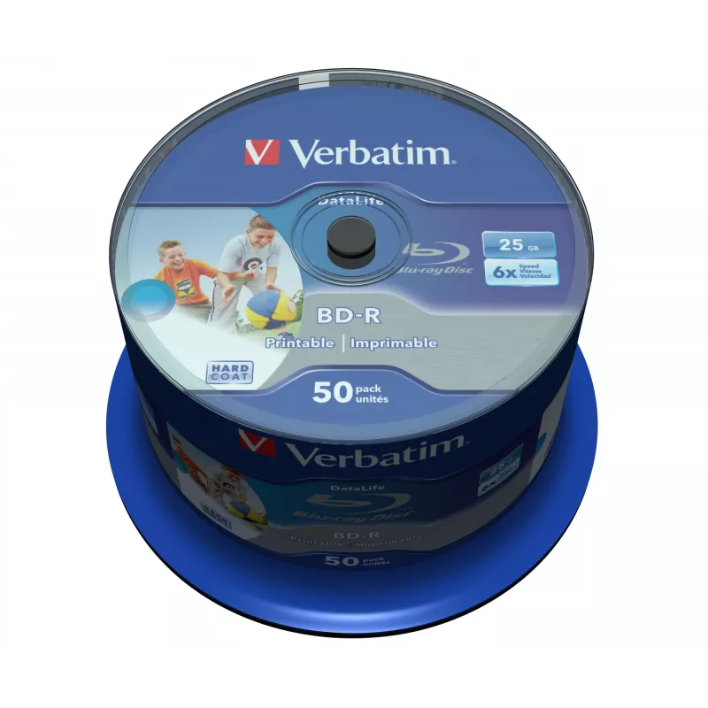 Verbatim 43812 disco Blu-Ray BD-R no grabado 25 GB 50 uds.