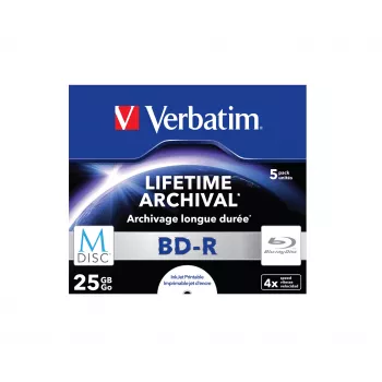 Verbatim M-Disc 4x BD-R 25 GB 5 uds.