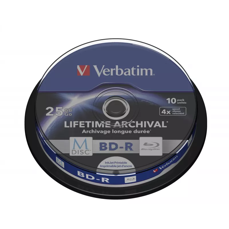 Verbatim M-Disc 4x BD-R 25 GB 10 uds.