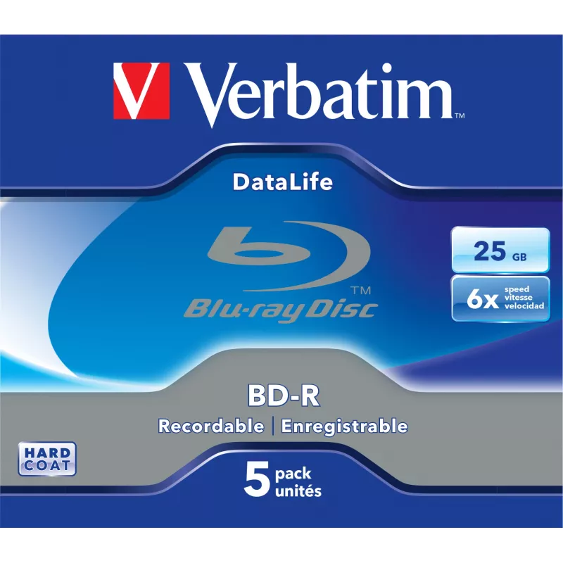 Verbatim DataLife 6x BD-R 25 GB 5 uds.