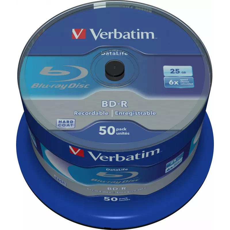 Verbatim Datalife 6x BD-R 25 GB 50 uds.