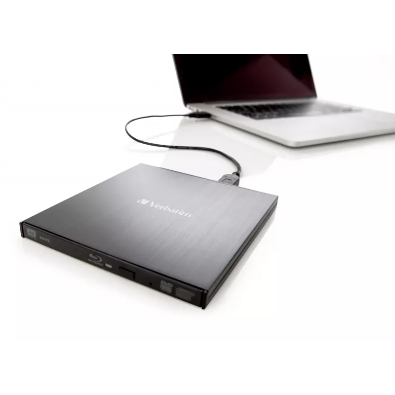 Unidad externa slimline Blu-Ray RW Verbatim 43890
