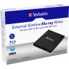 Unidad externa slimline Blu-Ray RW Verbatim 43890
