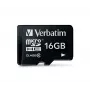 MicroSDHC Verbatim Premium 16 GB Clase 10 negra 44010