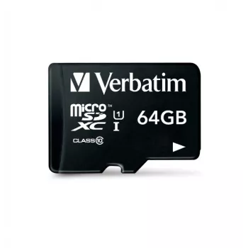 Memoria flash Verbatim Premium 64 GB MicroSDXC Class 10