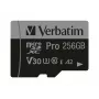 Verbatim Pro U3 256GB tarjeta Micro SDXC, 256 GB, MicroSDXC, Class 10, UHS-I, 100 MB/s, 90 MB/s