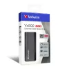 Verbatim Vx500 SSD externo USB 3.1 Gen 2 240GB, 240 GB, USB Type-C, 3.2 Gen 2 (3.1 Gen 2), 500 MB/s, plateado