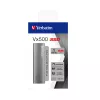 Verbatim Vx500 1 TB USB Type-C 3.2 Gen 2 (3.1 Gen 2) plata