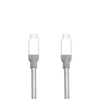 Verbatim cable USB-C a USB-C Sync & Charge acero inoxidable USB 3.1 GEN 2 30 cm