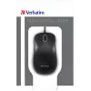 Verbatim 49024 ratón para diestros USB Type-A óptico 1000 DPI