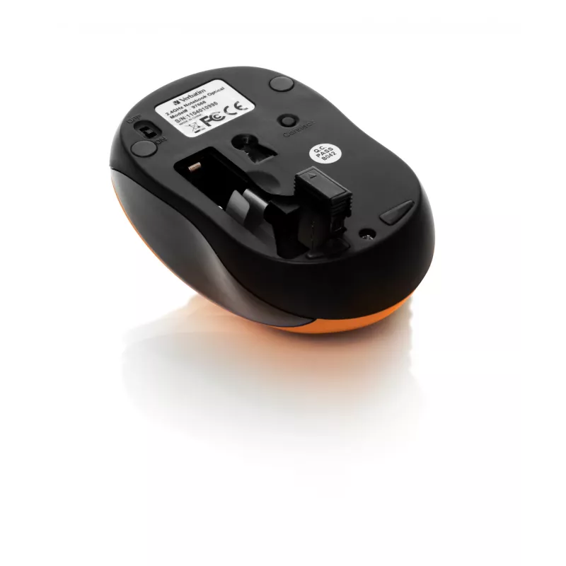 Verbatim Go Nano ratón de oficina ambidiestro RF inalámbrico 1600 DPI